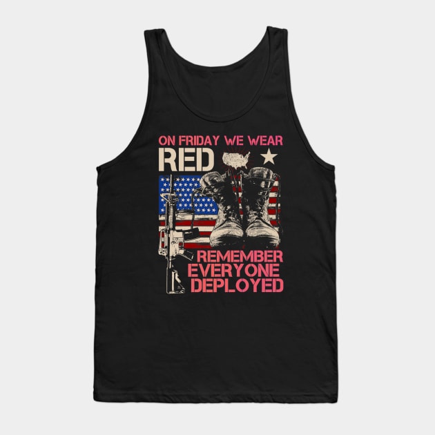 On friday we wear red Tank Top by Dreamsbabe